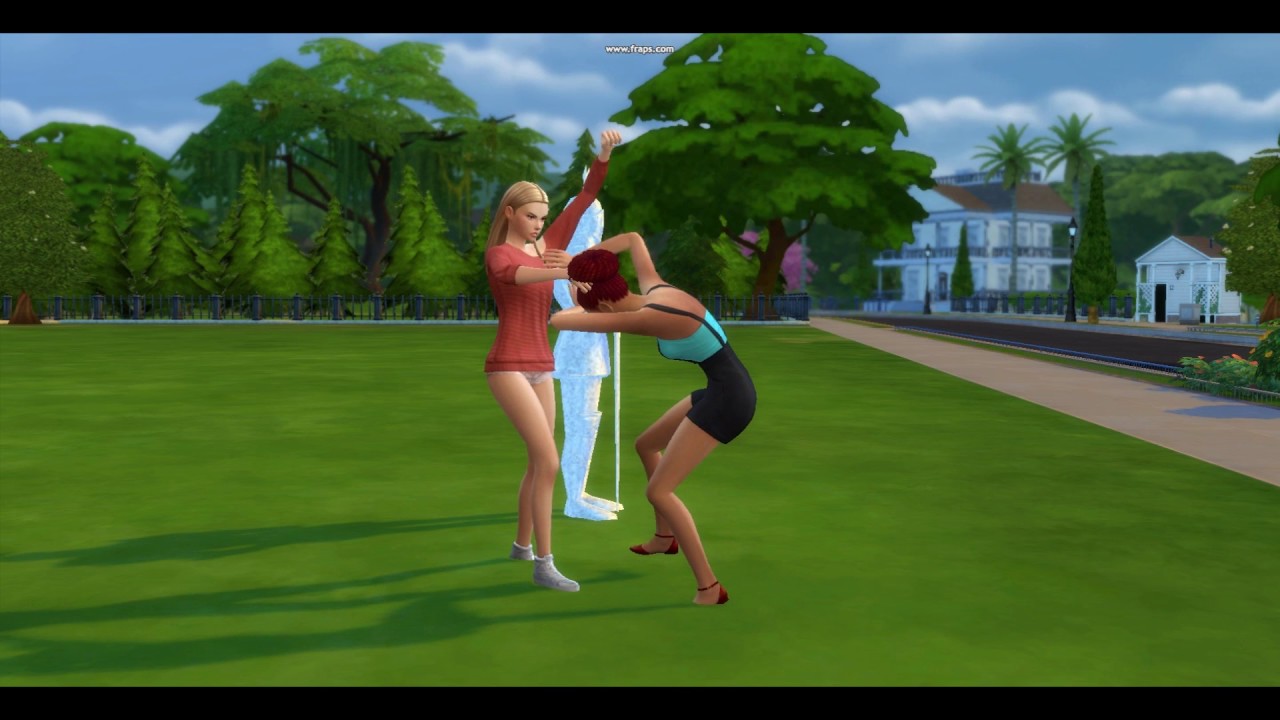 sims 4 fighting pose pack mod
